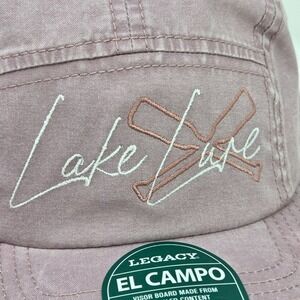 NEW Lake Lure Hat Cap Dusty Rose Cotton Adjustable Strap Snap Buckle Legacy‎ 92